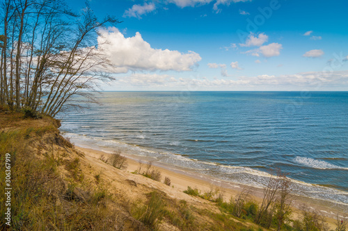 Steilk  ste an der Ostsee auf Usedom