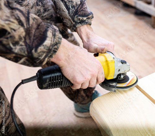woodwork in a carpentry workshop