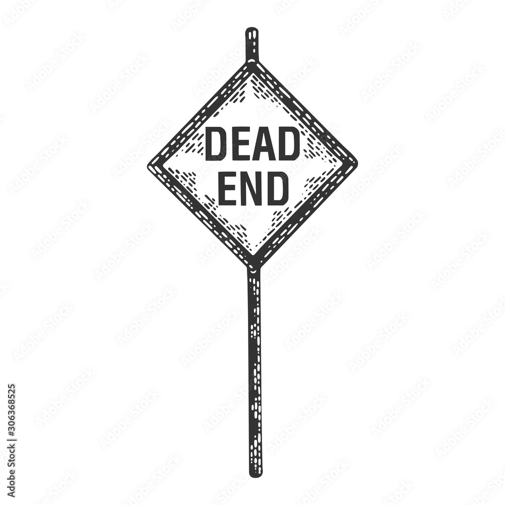 Dead End, Black and White