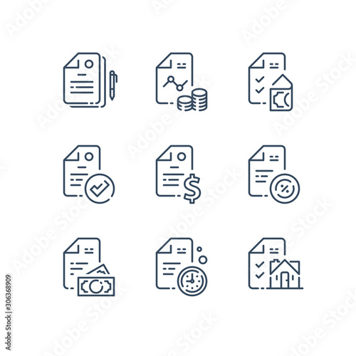 Fast registration service, house ownership document, accountancy optimization, mortgage loan