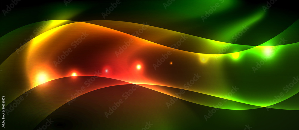 Glowing shiny light abstract background