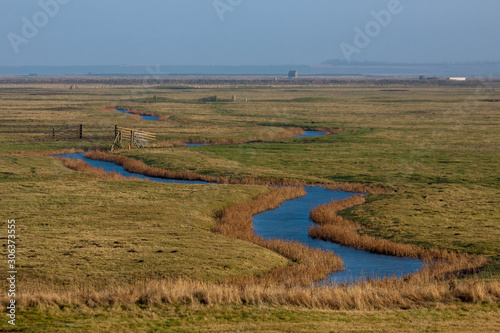 Canvas Print Elmley Marshes