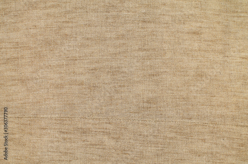 Natural linen material textile canvas texture background