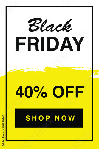 Black Friday Banner Sale Promo