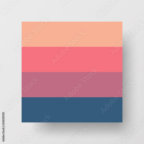 Amazing business advertisement vector mural art square banner mock up. Modern corporate abstract geometric illustration design layout background. Company identity quadrangle texture brochure template. © kitka