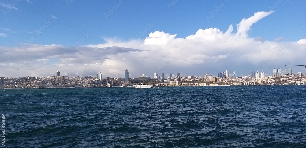 Watching the City from the Ship