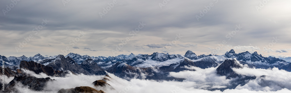 Fototapeta premium Allgäuer Alpen - Nebelhorn