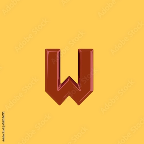 Metal_red_alphabet