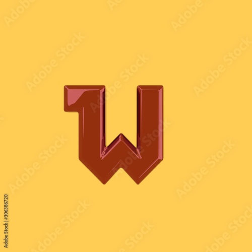 Metal_red_alphabet