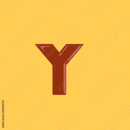 Metal_red_alphabet