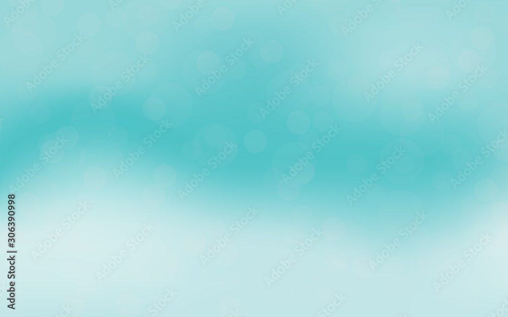 Soft blue bokeh background. Vector illustration. eps 10