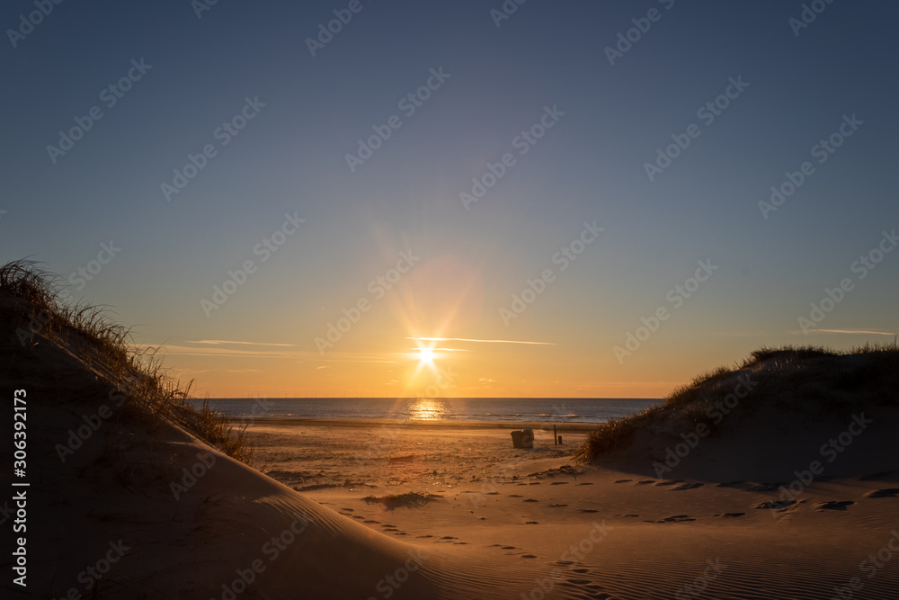 Sunset on the beach Sunset on the beach