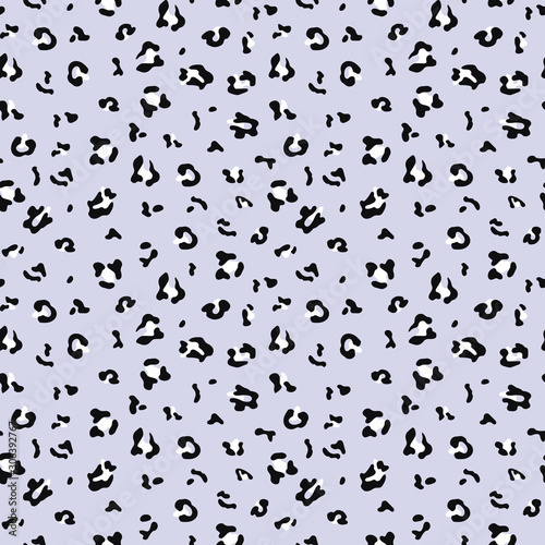 Seamless leopard pattern print