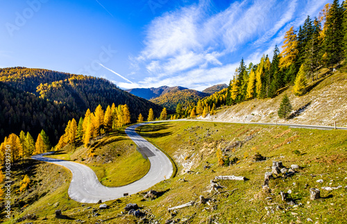 nockberge mountain in austria photo