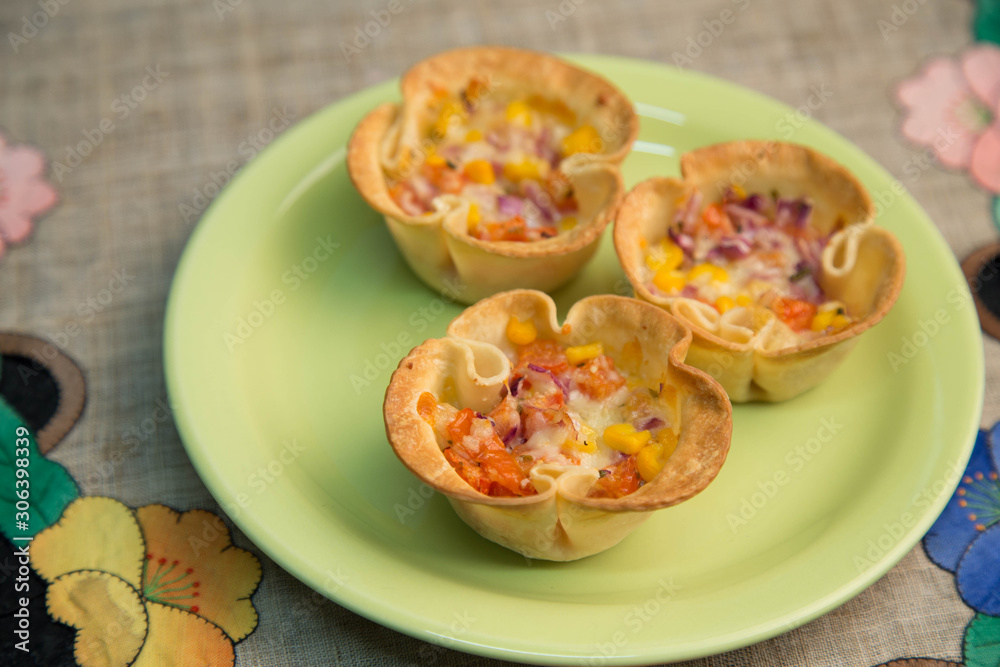 stuffed pastel basket stuffed pastel basket
