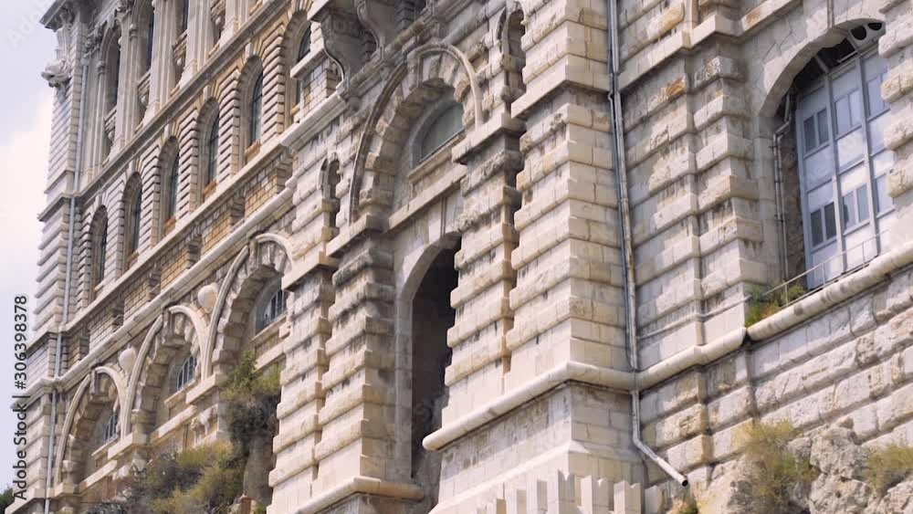 Monaco city summer Houses, historical buildings, streets buildings in Monte Carlo Monaco city summer Houses, historical buildings, streets buildings in Monte Carlo