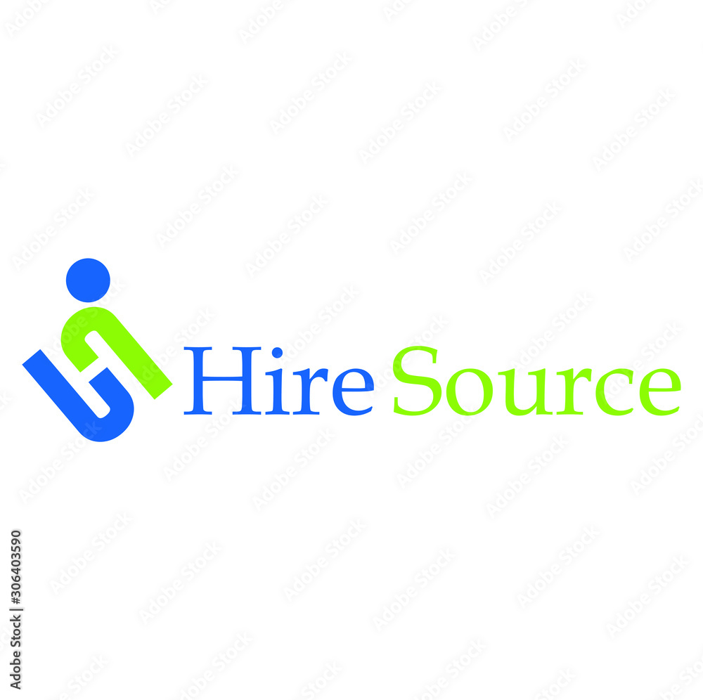 Simple Letter H with dot for logo design inspiration - Vector Simple Letter H with dot for logo design inspiration - Vector