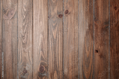 Wooden floor background and dry straw