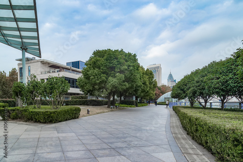 Photography street in the city of shanghai