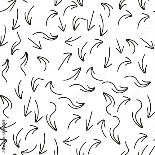 Collection of handdraw vector arrow. Set of highqulity doodle icon set. Black sketch arrows on white background.