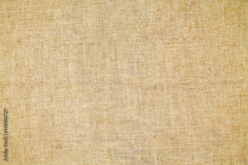 Natural linen material textile canvas texture background