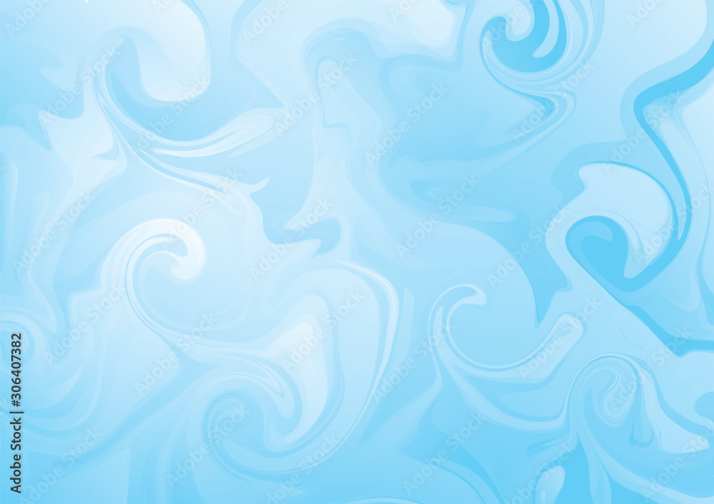 Abstract illuminated blue water liquid swirl pattern for graphic design background. Vector illustration. Abstract illuminated blue water liquid swirl pattern for graphic design background. Vector illustration.
