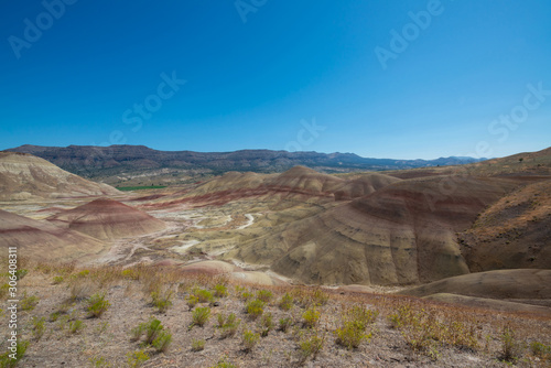 The Painted Hills of Oregon during the day