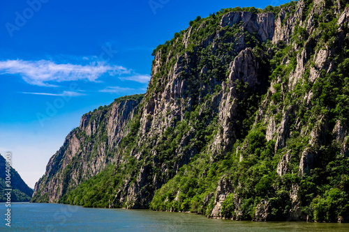 Danube river in the Iron Ga...