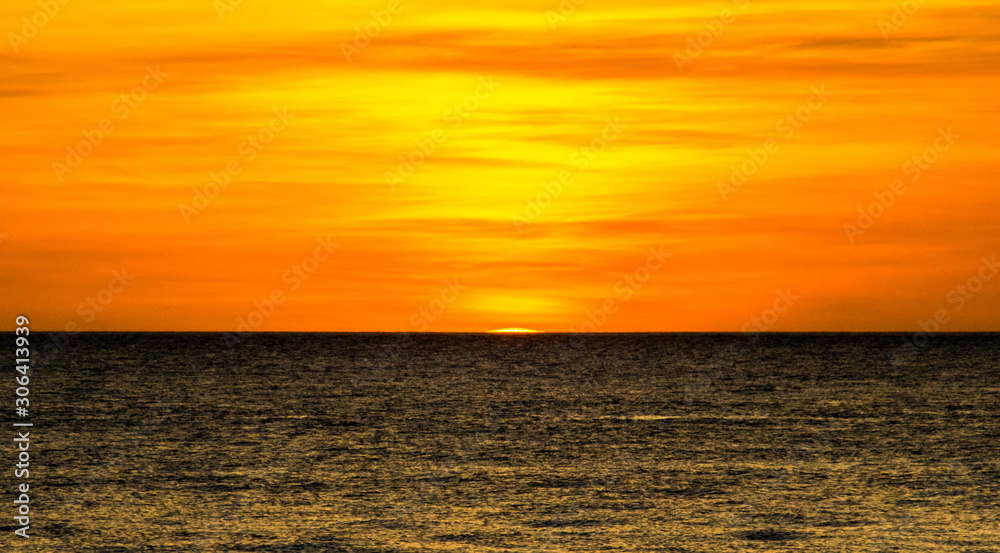 Last ray of sunshine- Carabao Island, Philippines