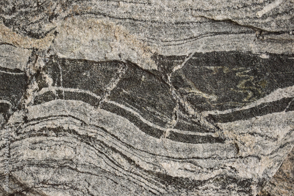 Naklejka premium Granite background rock texture gray stone