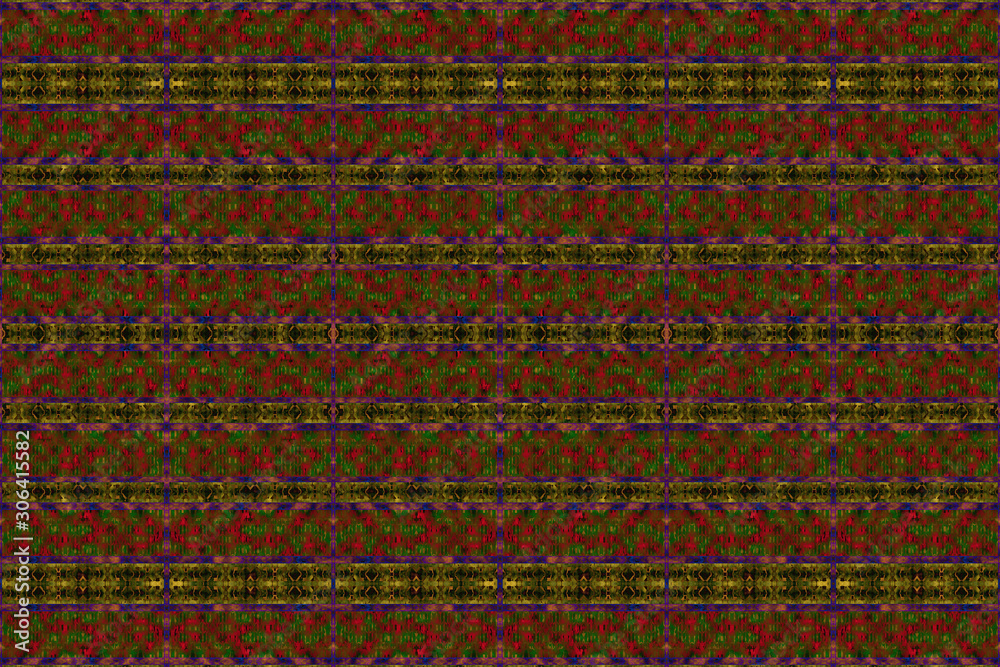 Textured African fabric with a striped pattern Textured African fabric with a striped pattern