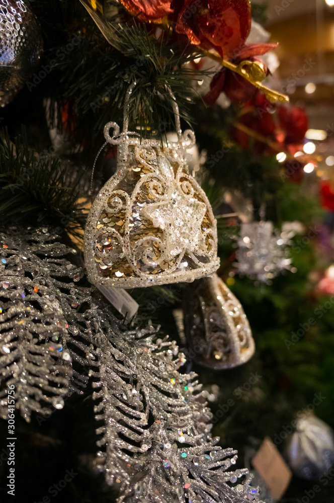 Decoration on the Christmas tree Decoration on the Christmas tree