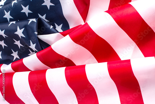 Fototapeta Naklejka Na Ścianę i Meble -  Beautifully  American flag