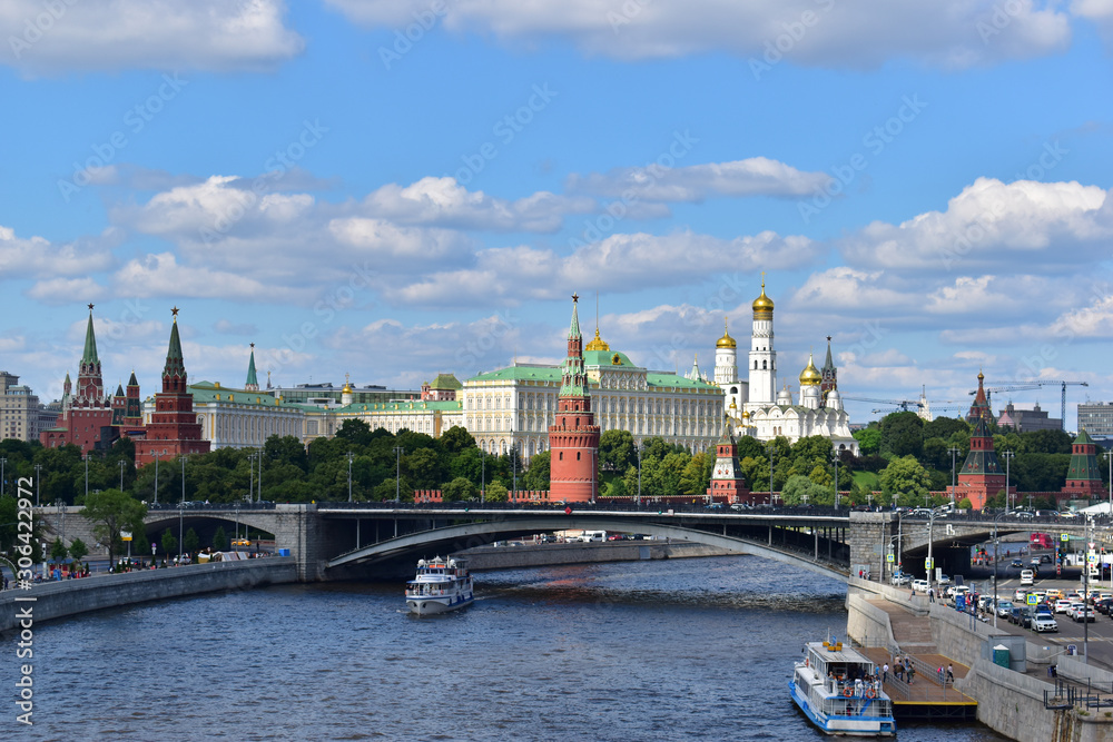 The main attraction of Russia is the Moscow Kremlin