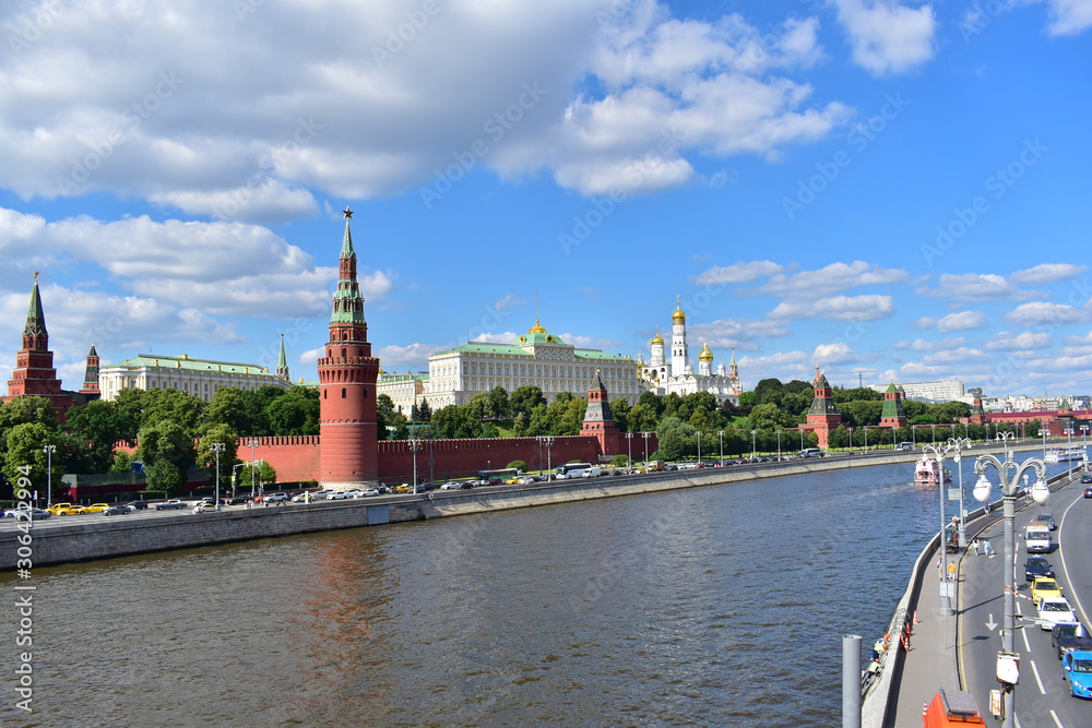 The main attraction of Russia is the Moscow Kremlin