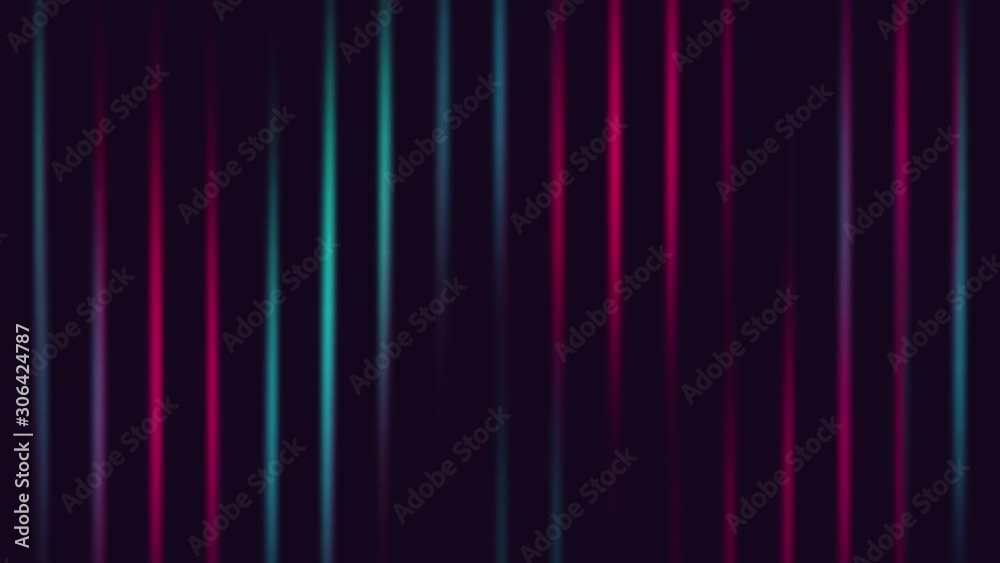 Seamless loop of moving gradient lines. Abstract motion screen background. Lines abstract.