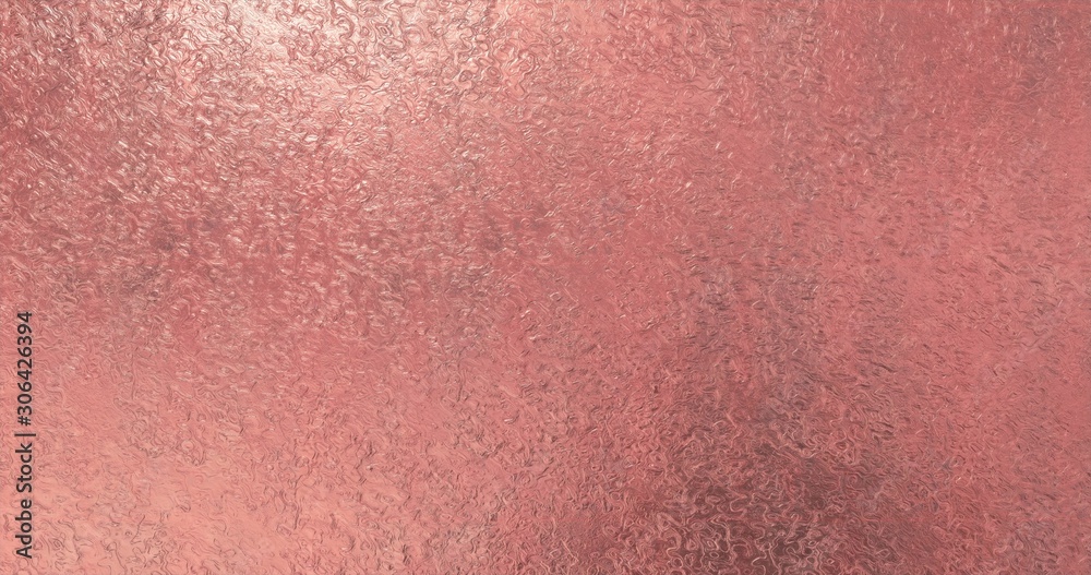 Fototapeta premium Rose gold foil background. Gold texture 3D rendering image 3D rendering