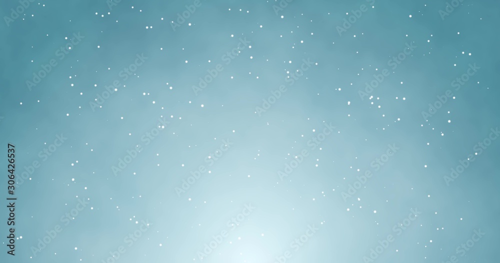 Snowflakes and bokeh lights on the blue Merry Christmas background. 3D rendering Snowflakes and bokeh lights on the blue Merry Christmas background. 3D rendering