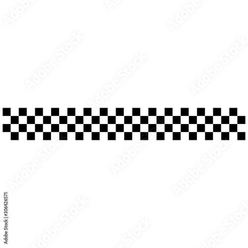 racing flag icon vector design symbol