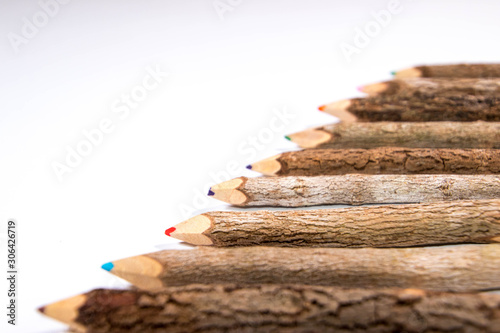 Wooden Art Pencils photo