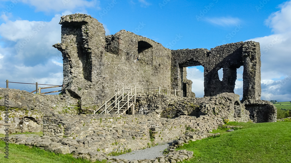 Kendal Castle is a medieval fortification to the east of the town of Kendal, Cumbria, in northern England, UK.