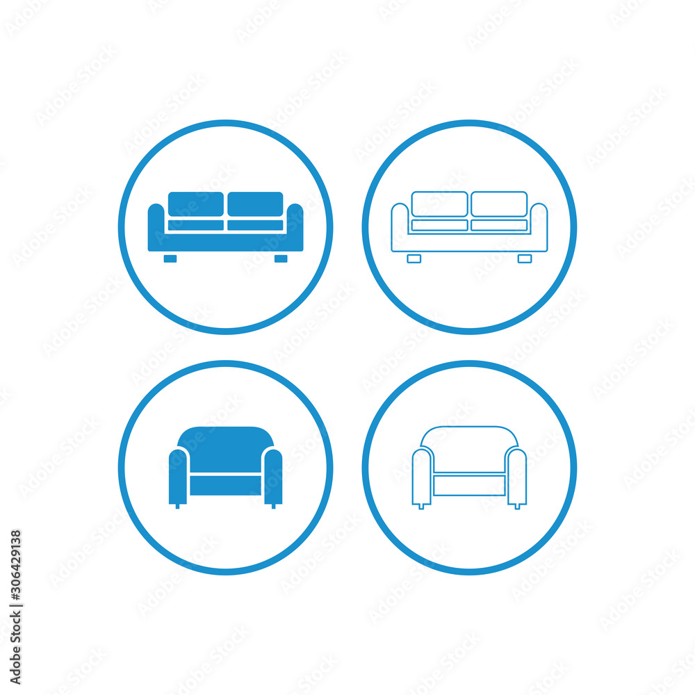 sofa icon vector design symbol sofa icon vector design symbol
