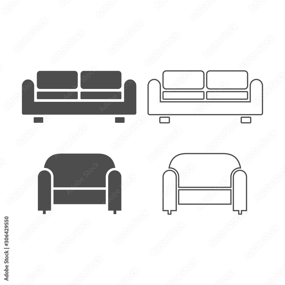 sofa icon vector design symbol sofa icon vector design symbol