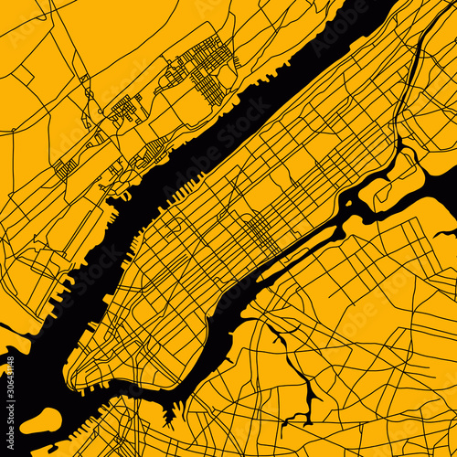 informative flyer manhattan maps new york map.