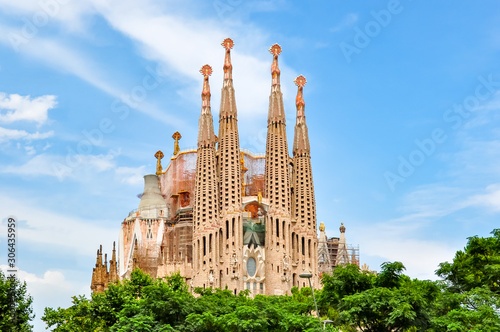 Sagrada Familia Cathedral, Barcelona, Spain photo