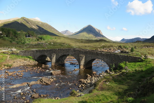 Obraz na plátně Sligachan Bridge, Isle of Skye