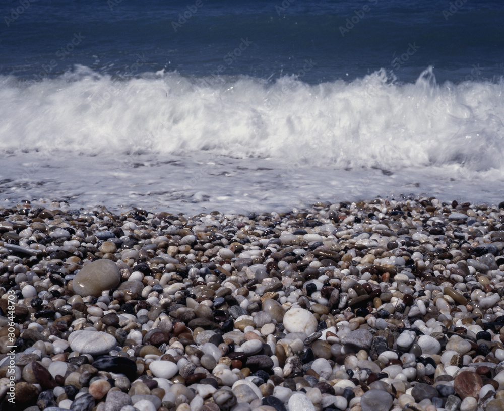 stones on the beach, greece stones on the beach, greece