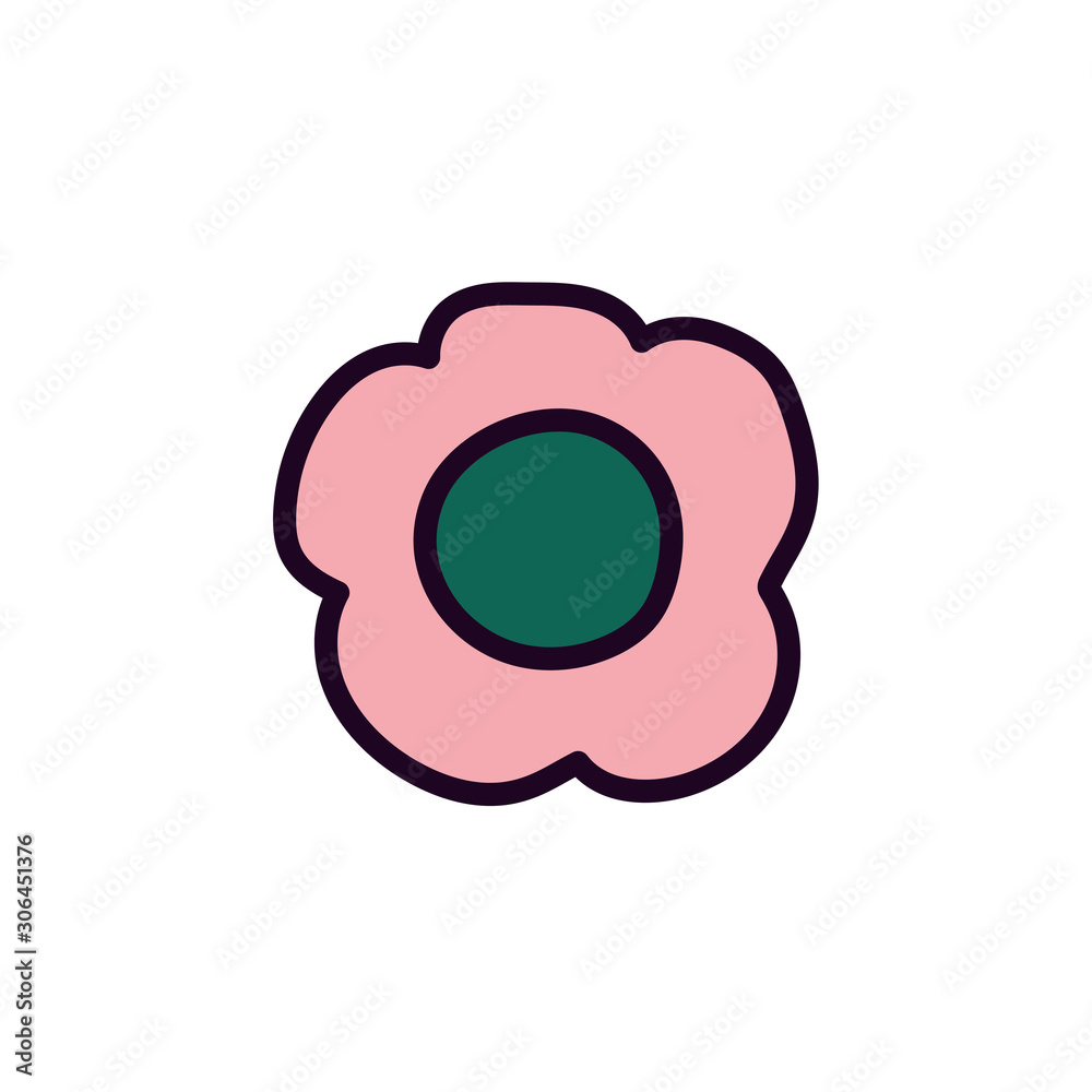 flower nature decoration ornament icon flower nature decoration ornament icon