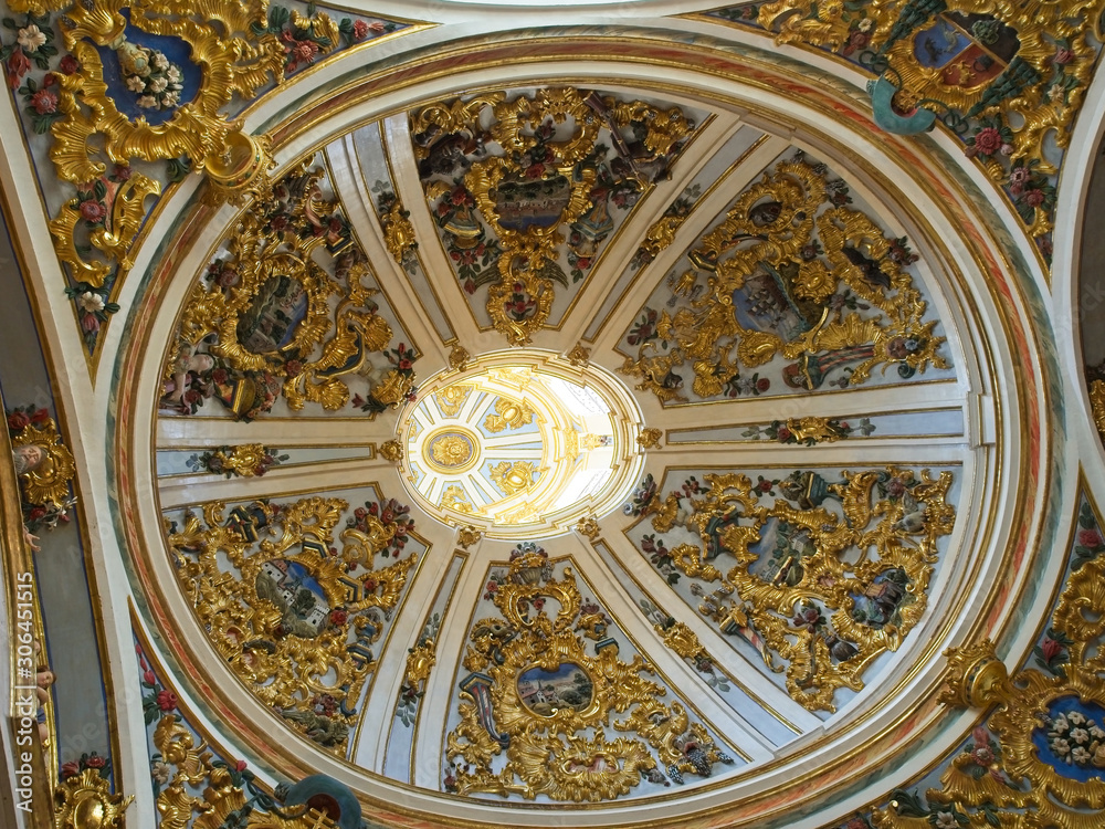Details of the roof of the Sacristia Mayor
