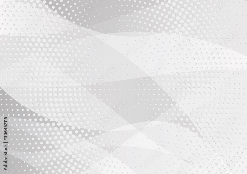Abstract halftone dotted background. Transparency pattern, dot, circles, shadow.  Gray modern optical pop art texture for posters, sites, business cards, cover, labels mock-up, vintage stickers